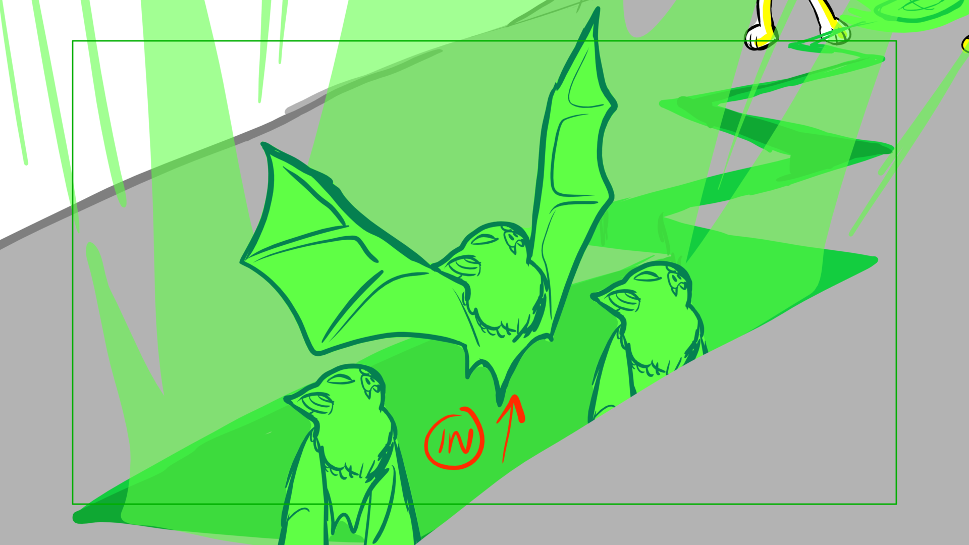 Venom Wars — Escena 25, panel 5, storyboard by Melissa Ballesteros